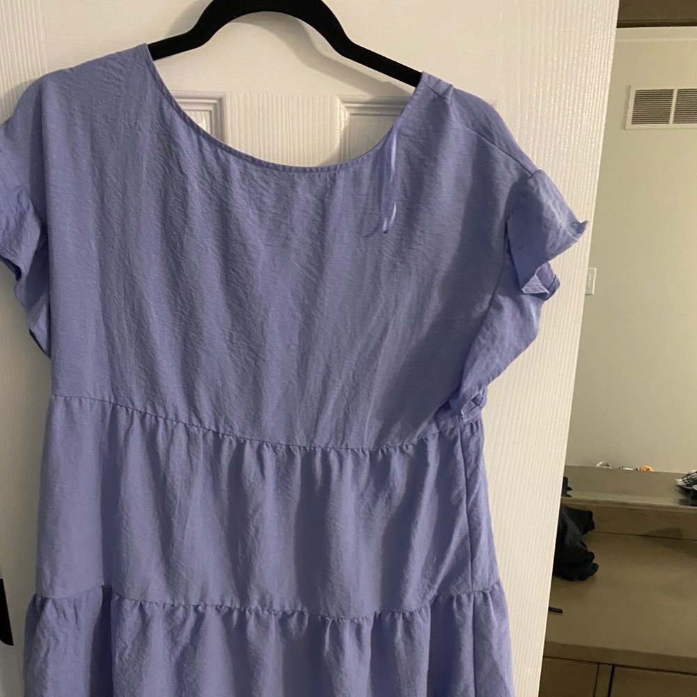 Tiered Flowy Mini Dress